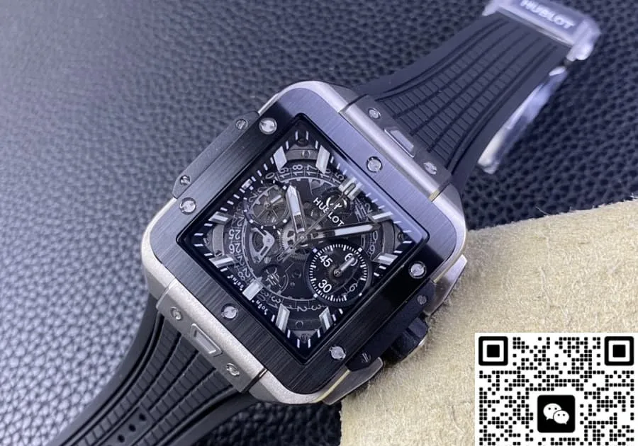 BB Factory Hublot SQUARE BANG UNICO 821.NM.0170.RX 1:1 Best Edition Replica Watch